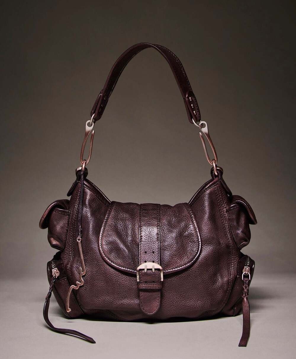 We The Free Baby Asher Tote Espresso Dark Brown Leather Bag NWT